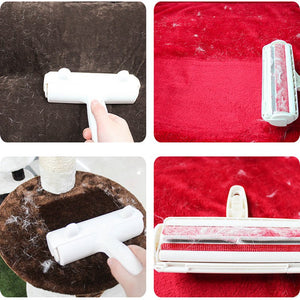 2-Way Pet Hair Remover Roller Removing Dog