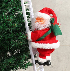 Electric Climbing Ladder Santa Claus Christmas