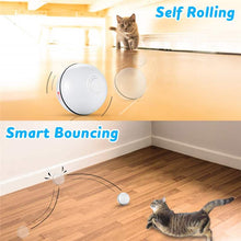 Load image into Gallery viewer, Smart Interactive Pet Toy Ball Automatic Rolling