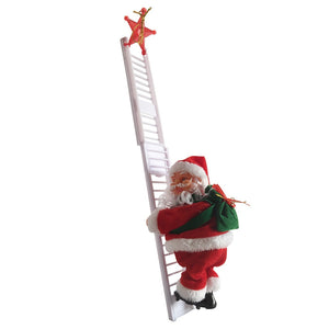 Electric Climbing Ladder Santa Claus Christmas